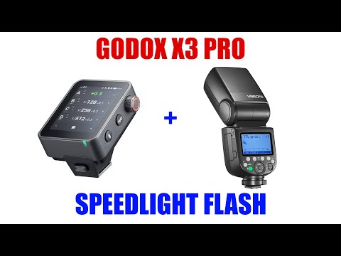 Godox X3 Pro Wireless Flash Trigger w/ Speedlight Flash [ V860 III Connect/Link Tutorial ]