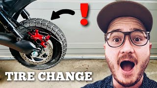 Not Bad! Emove Cruiser V2 Front Tire Change - Single Motor Electric Scooter
