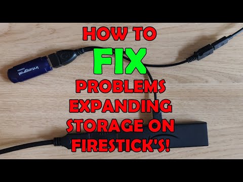 Fix Problems Expanding your Firestick Storage!