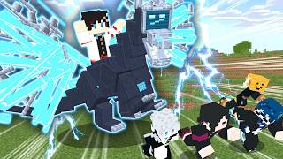 【マインクラフト😜】リーダーが生み出したボスから逃げてエンドラ討伐できる！？【マイクラ実況】