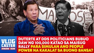 PEOPLE POWER para tanggalin si Marcos sa puwesto, nagsimula na daw sa Davao?!