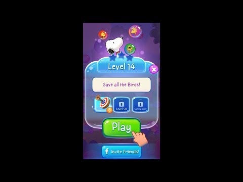 Snoopy Pop Level 14 HD 1080p
