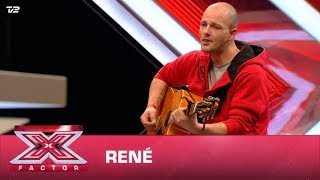 René synger ’Den jeg er’ – Rasmus Seebach  (Audition) | X Factor 2020 | TV 2