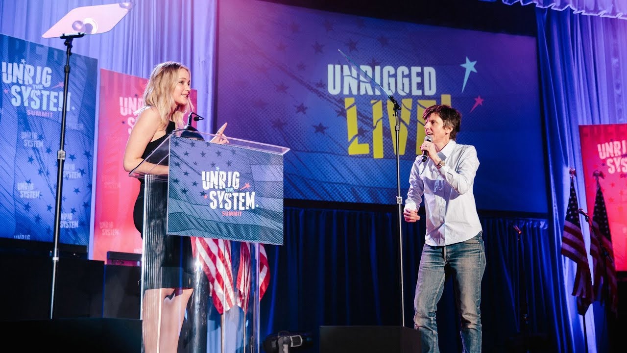 Unrigged Live! with Jennifer Lawrence, Tig Notaro, Richard Painter, and more
