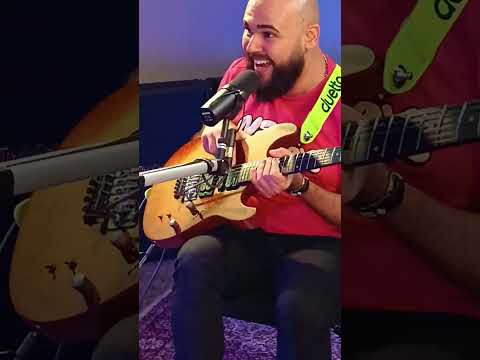 Bastidores Amplifica: Patrick Souza, Téo Dornellas e Maurício Alabama mostrando segredos da guitarra