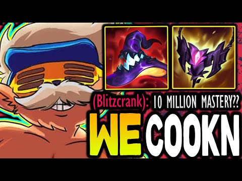 10 MILLION MASTERY HEIMERDINGER IS COOKING MIDLANE SOLOQUEUE!
