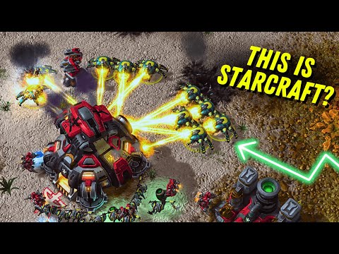 Ever Wondered What a FOURTH Race in StarCraft 2 Would Look Like? Meet the Keiron! (Modded Cast)