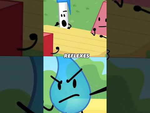 BFDI 2V2 BLOCKY & PEN VS TEAR DROP & LEAFY #shots #fyp #bfdi