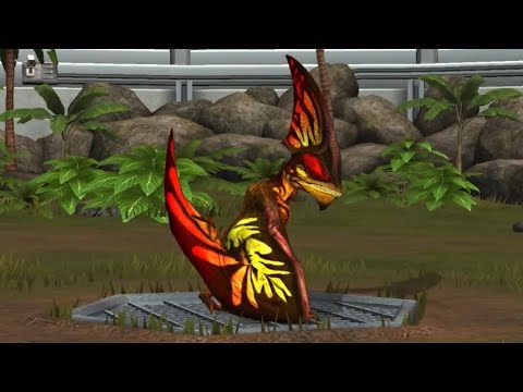 Max Lv Tapejara Unlocked! -Jurassic World The Game. Showcase
