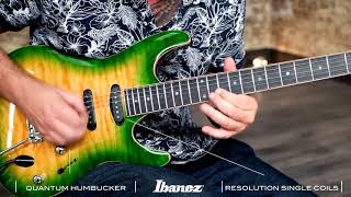 Video thumbnail for Ibanez SA460QMW TQB Demo by Musicarte Conegliano Strumenti Musicali