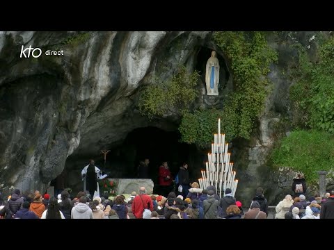 Chapelet du 9 décembre 2023 à Lourdes