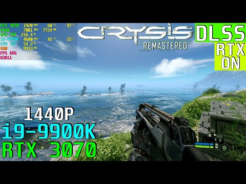 Crysis Remastered (DXR/DLSS) 1440P | RTX 3070 | i9-9900K 4.6Ghz