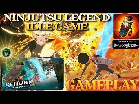 Ninjutsu Legend-Idle Game Naruto RPG Gameplay 🎮 Original Storyline Strategic card game - android