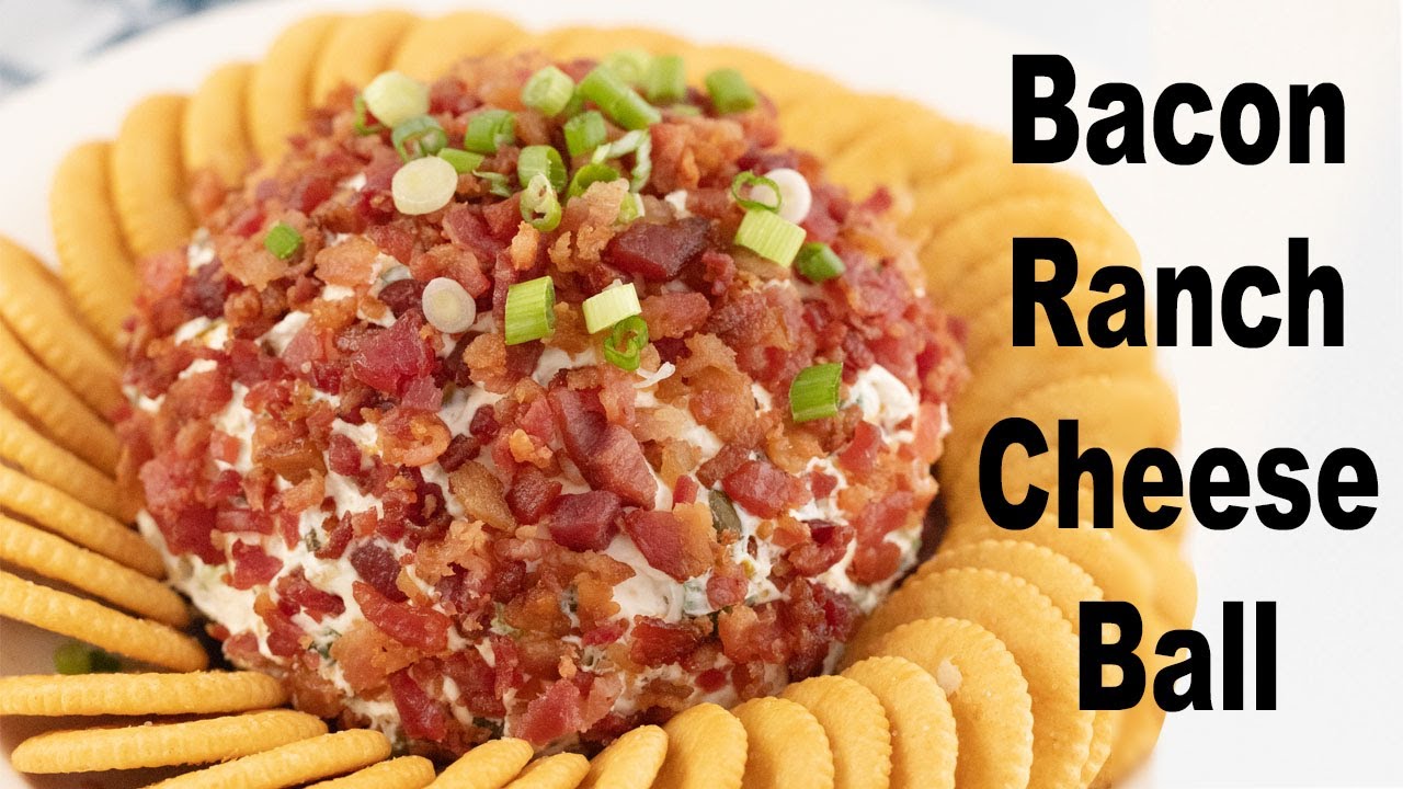 Bacon Ranch Cheese Ball | The Carefree Kitchen