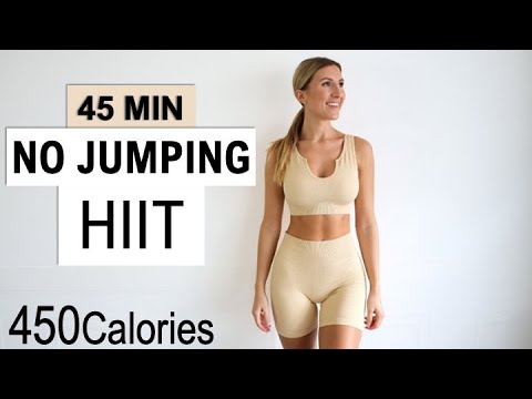 45 MIN Full Body Intense No Jumping HIIT | Fat Burn | Low Impact | No Repeat | No Equipment