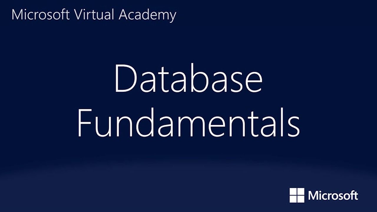 Database Fundamentals Tutorial for Beginners