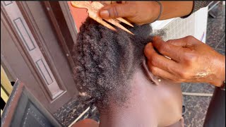 Learn How To Do This Simple Style- Lagos Nigeria Hair Making 🇳🇬 From A To Z