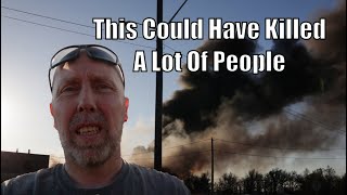 Huge Fire in Winnipeg - These Firefighters Did An Amazing Job!
