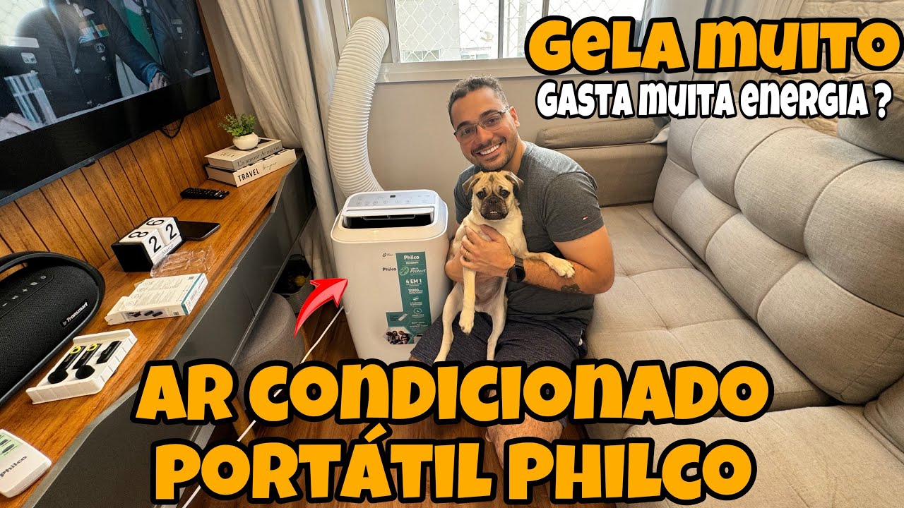 AR CONDICIONADO PORTÁTIL VALE A PENA ? COMPRAMOS O PHILCO PAC12000F5 - GELA MUITO ? GASTA MUITO ?
