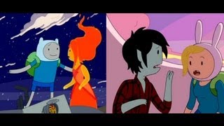 (Fiolee & FinnxFlamePrincess) Marshall Lee,Fionna,Finn and Flame Princess Wouldnt Change A Thing