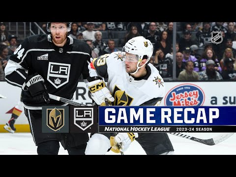 Golden Knights @ Kings 10/7 | NHL Highlights 2023