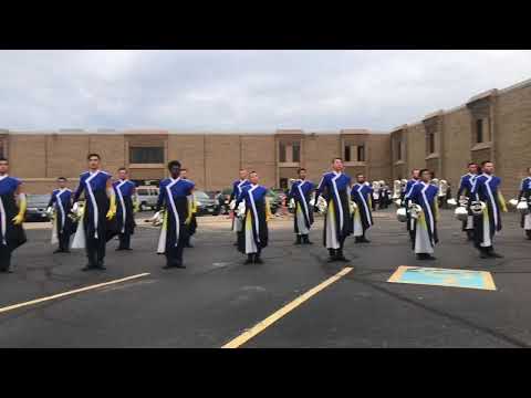 2019 Blue Devils Horn Line LIVE in the Lot