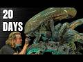 Sculpting A Life Size Alien In 20 Days