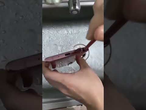 Samsung note 20 ultra water 💦 test