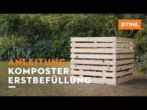 Kompost anlegen und befüllen | STIHL Anleitung