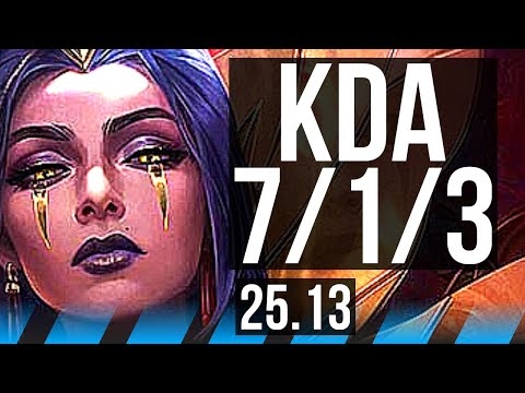 LEBLANC vs AHRI (MID) | 7/1/3 | KR Master | 25.13