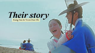 Kang San & Yoon Dan Oh › 𝐓𝐡𝐞𝐢𝐫 𝐒𝐭𝐨𝐫𝐲 [The Secret Romantic Guesthouse 1x18 FINALE