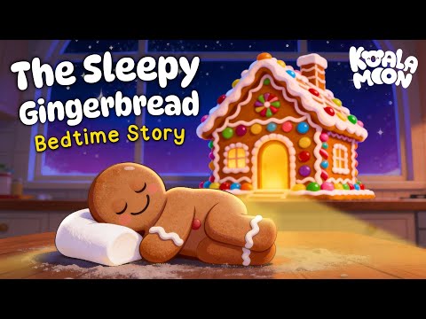 The Sleepy Gingerbread Man 💤 Cozy Bedtime Story for Kids 🌙