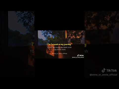 "Tôi chỉ tập trung vào hành trình của chính mình và những gì dành riêng cho tôi☘️💓."