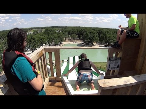 Royal Flush Water Slide Round 2 at BSR Cable Park