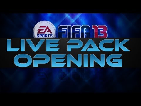 FIFA 13 Ultimate Team LIVE PACK OPENING - 200,000 Coins
