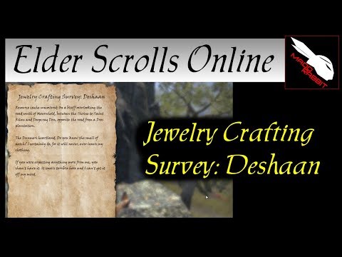 Eso Clothier Survey Deshaan Video :: Jewelry Crafting Survey: Deshaan [Elder Scrolls Online] Eso -  Steam Community