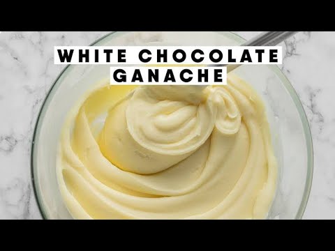 How to make White Chocolate Ganache at Home | White Chocolate Ganache | Fehmida In The Kitchen