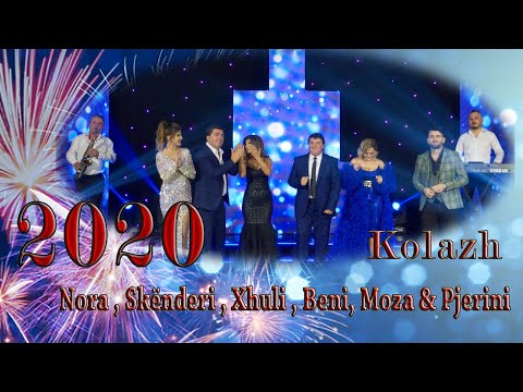 Nora , Skënderi , Xhuli , Beni, Moza & Pjerini - Kolazh 2020 ( Official video 4K )Gëzuar 2020