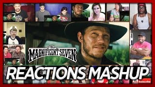 THE MAGNIFICENT SEVEN - Teaser Trailer Reaction's Mashup
