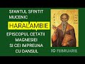 HOLY MARTYR CHARALAMBIOS BISHOP OF THE CITY OF MAGNESIA AND THOSE WHO DANCE WITH HIM 10 Feb