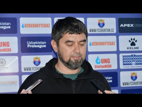 Proliga-2024 3-tur SHO‘RTAN - DO‘STLIK uchrashuvidan so‘ng Shuhrat Qurbonov fikrlari