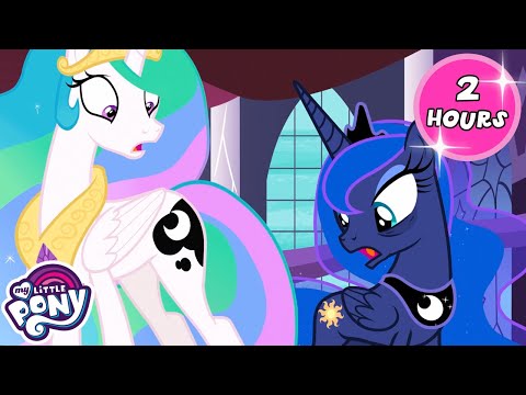 Hermana Cutie Mark Switch?!😨☀️🌙 | La Magia de la Amistad | My Little Pony en español | 2 HORAS |