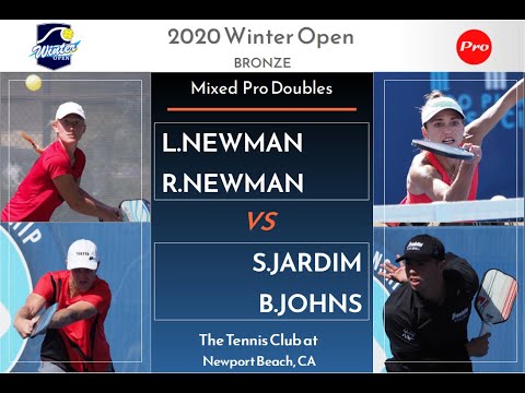 2020 Winter Open BRONZE MxDPro S.Jardim/B.Johns v L.Newman/R.Newman