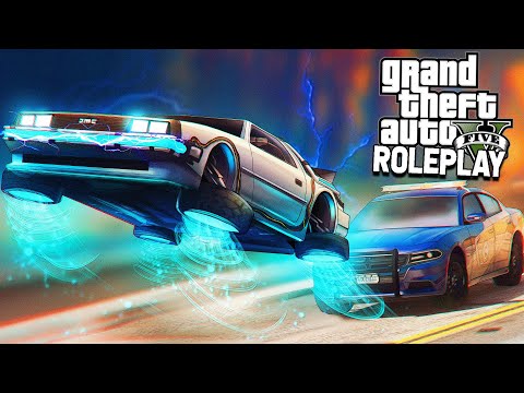 TROLLING THE COPS WITH A FLYING CAR - GTA RP