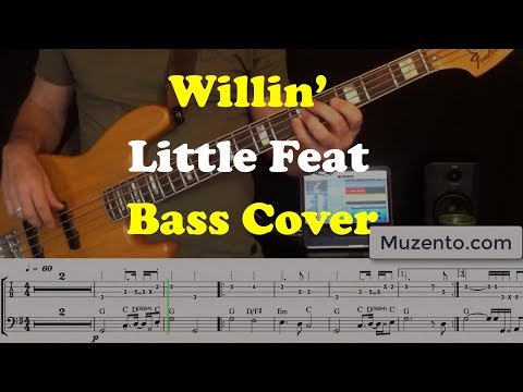 Willin' - Little Feat - Bass Cover