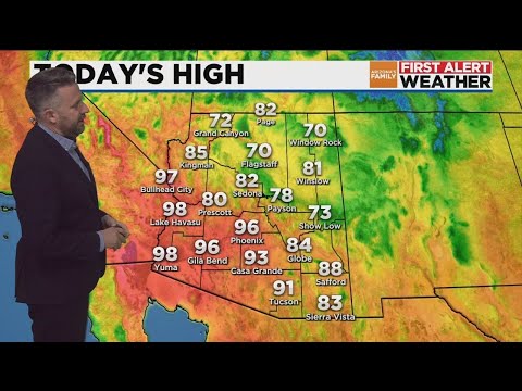 AZFamily First Alert Weather 5AM Update for Thursday, 4/27/2023