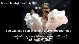 Download lagu Céline Dion -To Love You More ( Myanmar Subtitles/mm sub ) mp3