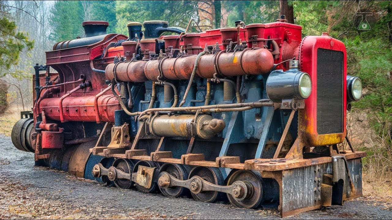 RARE OLD ENGINES STARTING UP SOUND THAT WILL BLOW YOUR EARS