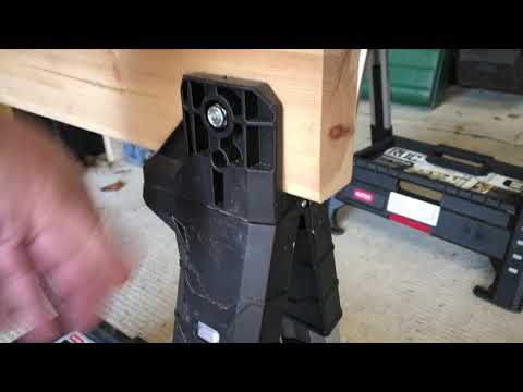 Козел для резки древесины (подставка для распиловки) Keter (Кетер) Roc Lumberjack (17203039) - фото 1 - id-p1824021845