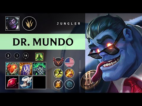 Dr. Mundo Jungle vs Viego - NA Grandmaster Patch 26.02